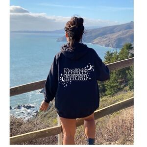 Graphic “Manifest That Shit” Hoodie